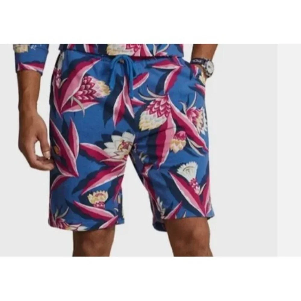 Polo Ralph Lauren Men's Shorts Printed French Terry 8.5